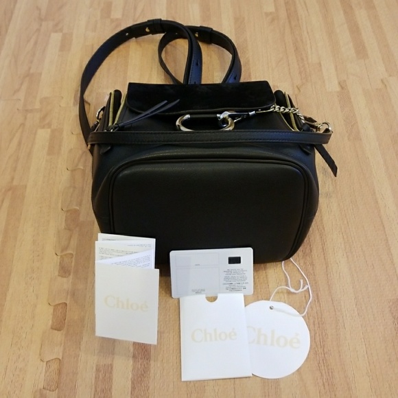 *Sold* Authenic Chloe Faye Backpack Small - Picture 5 of 5